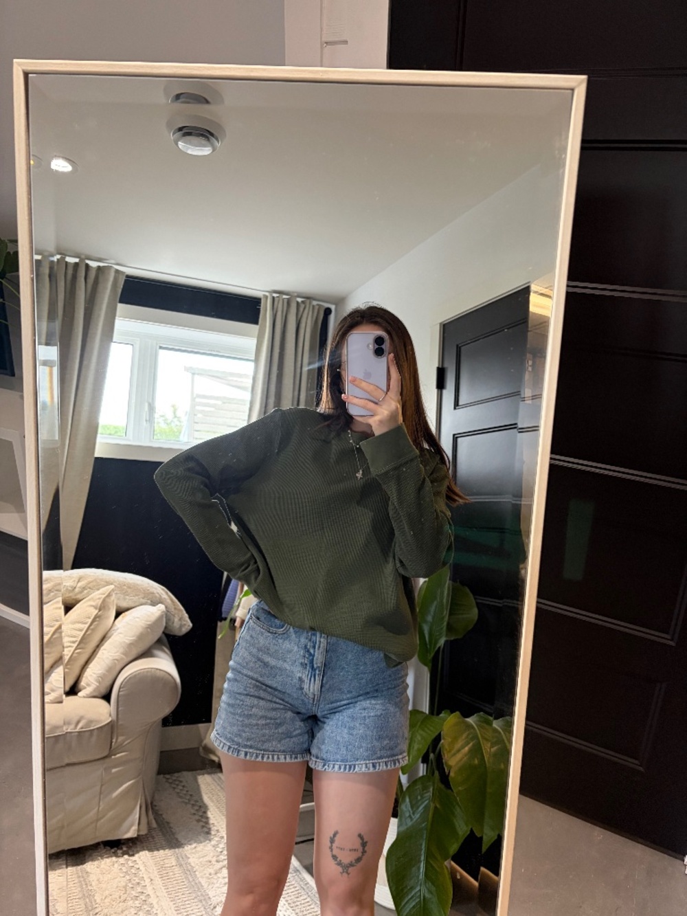 H&M slim fit chandail à manche longue